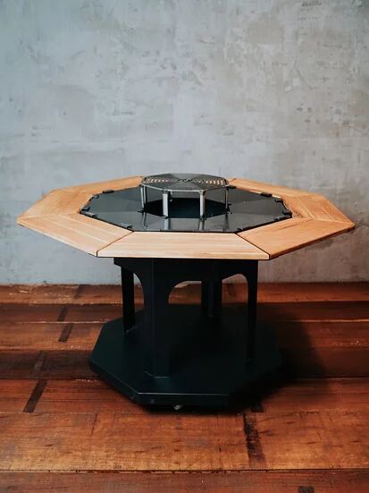 Octagon Barbecue à Bois – Image 2
