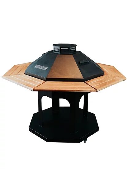 Octagon Barbecue à Bois