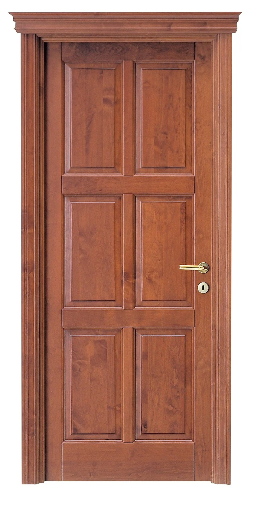 Porte Poussante En Bois Massif Collection Massello Antico