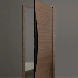 Porte Poussante En Noyer