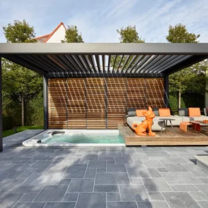 Pergola Motorisée À Lames Orientables