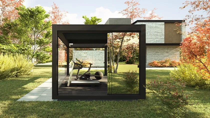 Pergola Indépendante À Lames Pliantes – Image 4