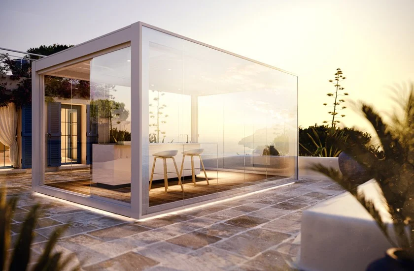 Pergola Indépendante À Lames Pliantes – Image 3