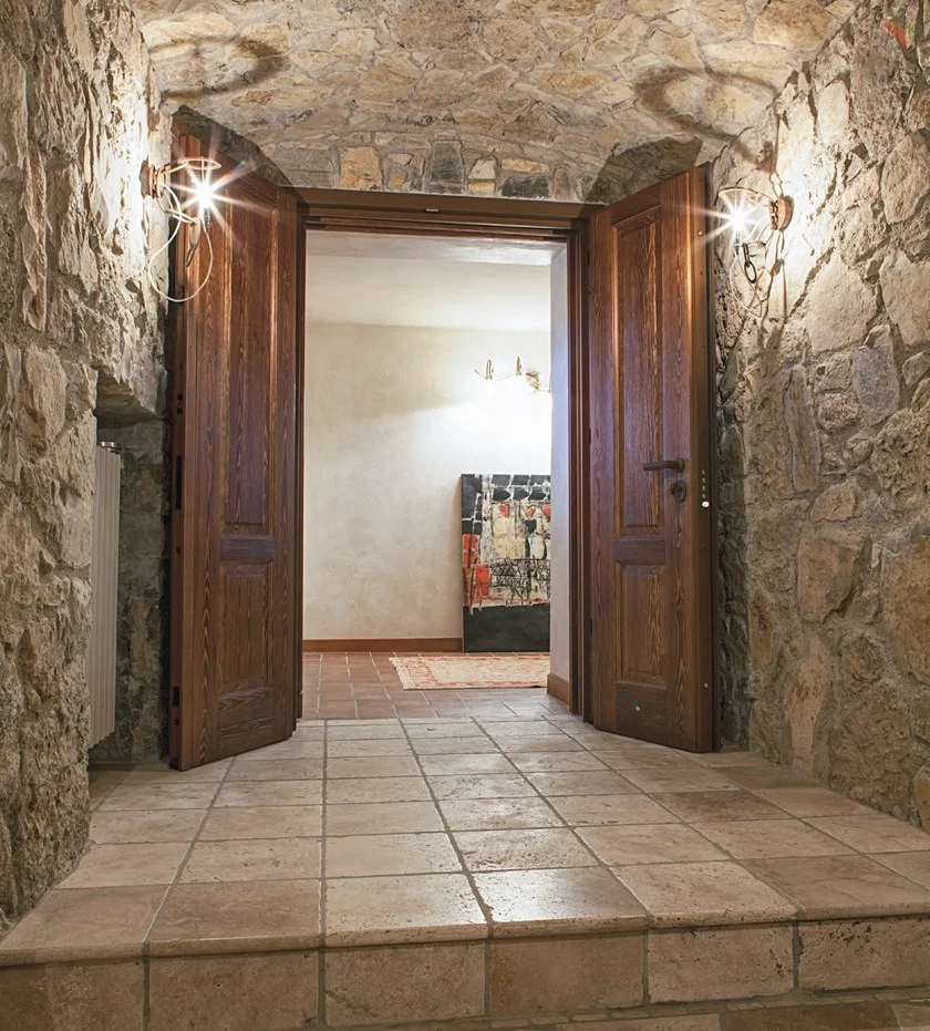 Porte De Sécurité Vitrée En Bois – Image 8