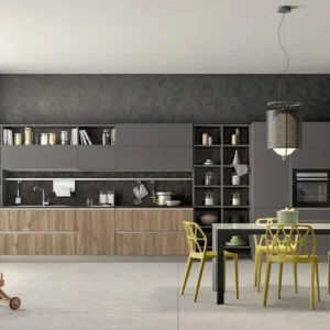Cuisine Sur Mesure En Bois Aggloméré Mélaminé