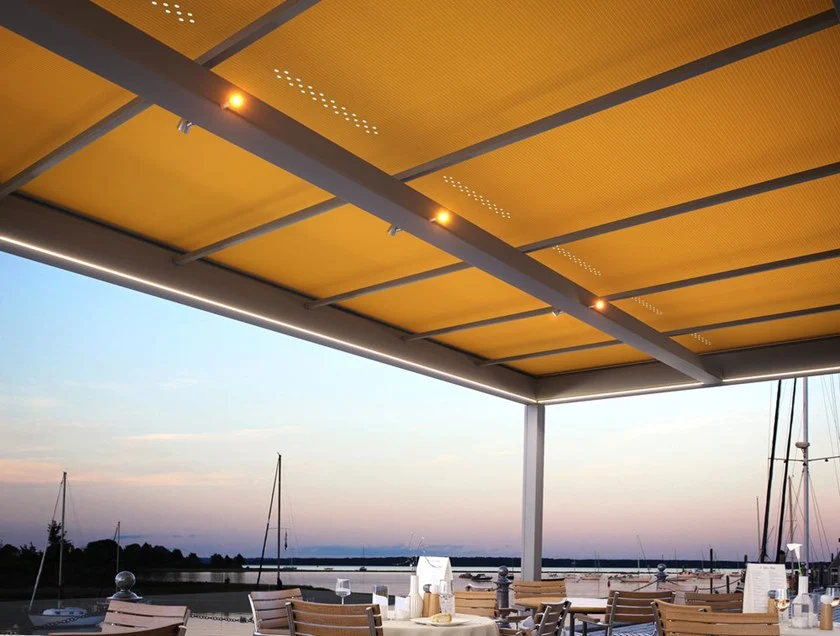 Pergola Indépendante Avec Couverture Coulissante – Image 9
