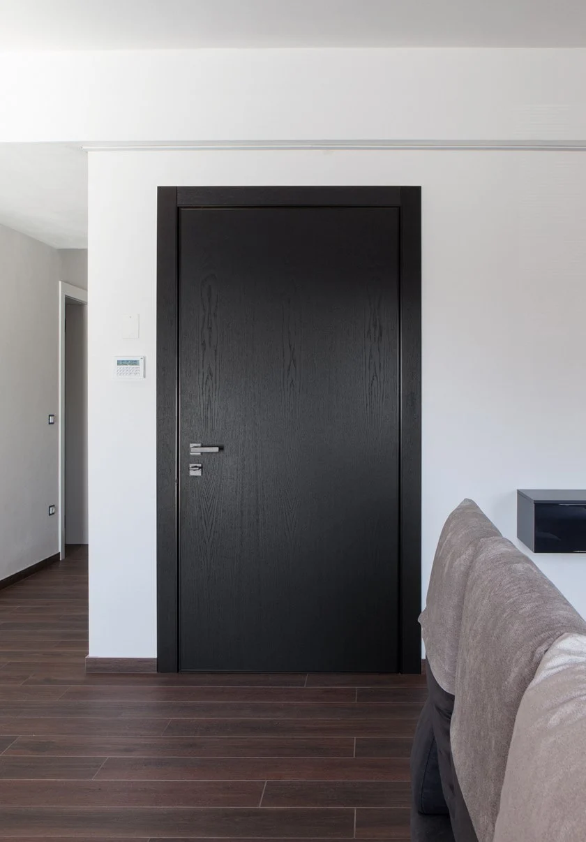 Porte Intérieure En Chêne Wengé