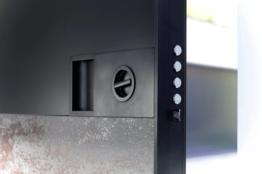Porte De Sécurité Pivotante Corten – Image 7