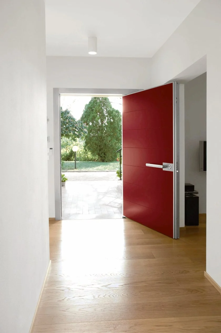 Porte De Sécurité Pivotante En Bois – Image 10