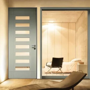 Porte D’entrée Blindée Vitrée Pour L’exterieur