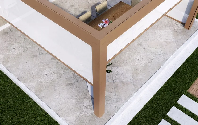 Pergola Murale En Aluminium Extrudé À Lames Pliantes – Image 5