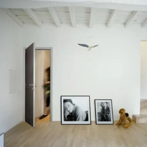 Porte Poussante En Bois
