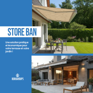 Store Ban : Appareil d’ombrage Pratique et Économique